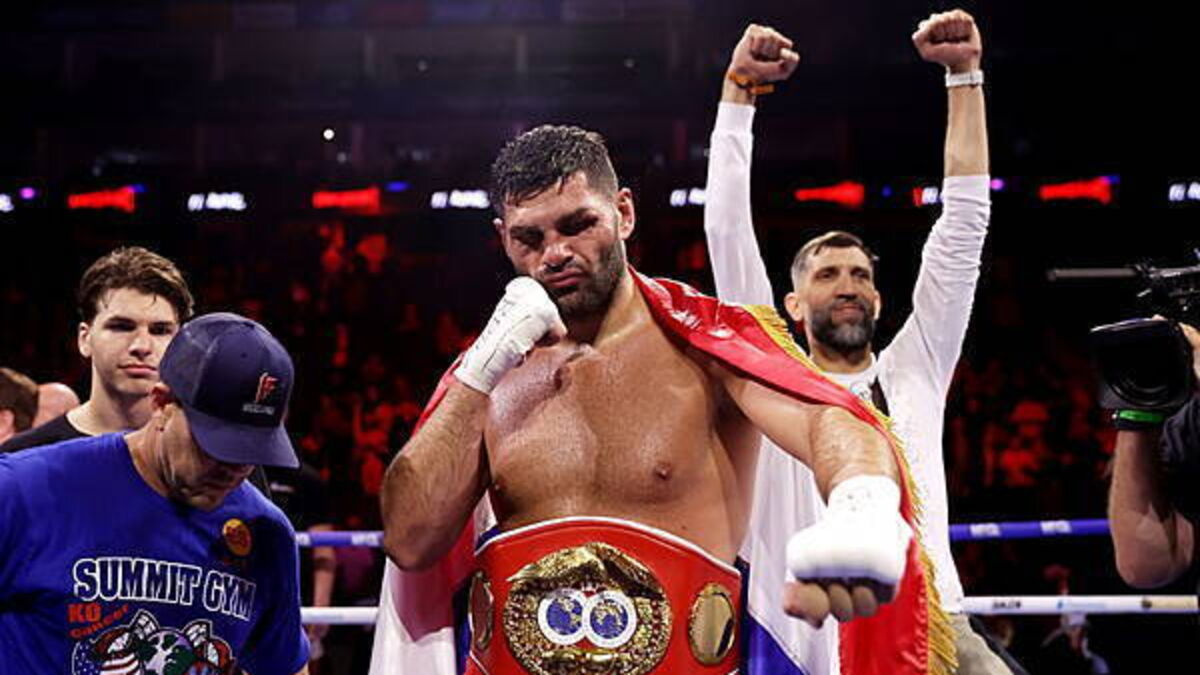 Filip Hrgovic claims heavyweight title as Moses Itauma taken to hospital