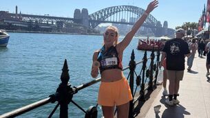 <p>Fiona Naughton was the first Irish woman to cross the line at the Sydney Marathon on Sunday.</p> <p>Fiona Naughton was the first Irish woman to cross the line at the Sydney Marathon on Sunday.</p>