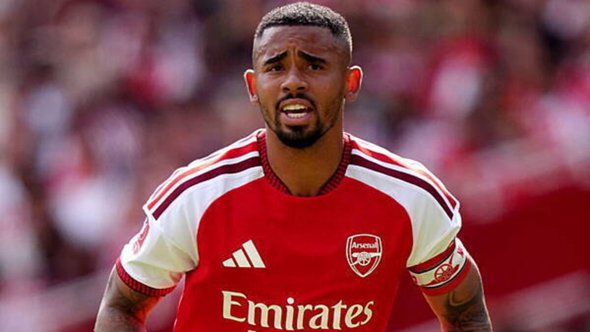 Arsenal forward Gabriel Jesus close to Barcelona move