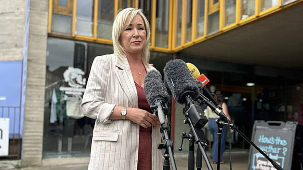 Sinn Féin not walking away from Stormont – Michelle O’Neill