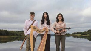 <p>MacHenry and the Dog Roses from Ballyhaunis are set to make their national TV debut this evening. L-R: Ethan Henry (lead singer/songwriter), Elizabeth Burcovschi (harp/piano), Victoria Burcovschi (violin)</p> <p>MacHenry and the Dog Roses from Ballyhaunis are set to make their national TV debut this evening. L-R: Ethan Henry (lead singer/songwriter), Elizabeth Burcovschi (harp/piano), Victoria Burcovschi (violin)</p>