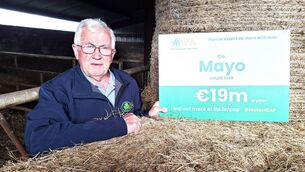 <p>Mayo IFA County Chairman John Lynskey demo's the CAP Hub.</p> <p>Mayo IFA County Chairman John Lynskey demo's the CAP Hub.</p>