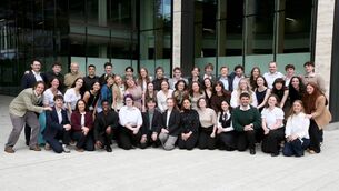 <p>The 2026 George Moore Scholars in Dublin.</p> <p>The 2026 George Moore Scholars in Dublin.</p>