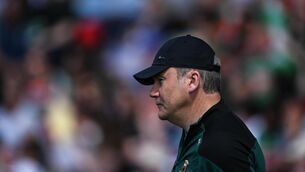 <p>Mayo manager James Horan before the All-Ireland Senior Championship Round 1 match between Mayo and Monaghan at Hastings Insurance MacHale Park in Castlebar, Mayo in June 2022. Photo by Piaras Ó Mídheach/Sportsfile</p>