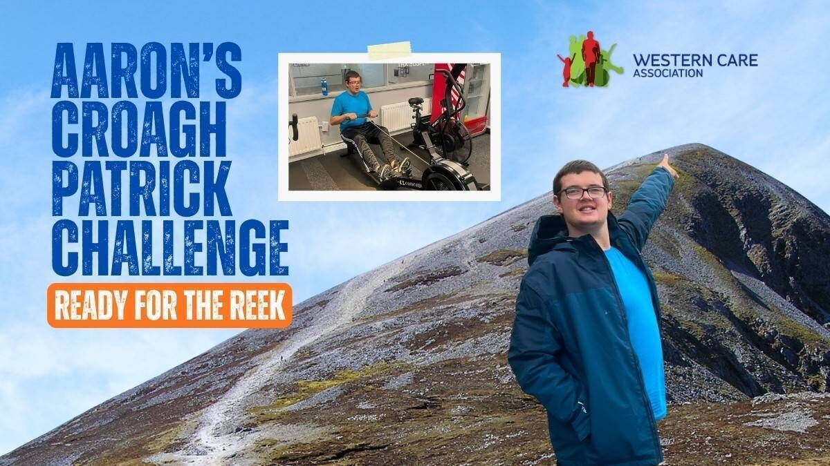 Ready for the Reek: Aaron takes on Croagh Patrick for Western Care Association