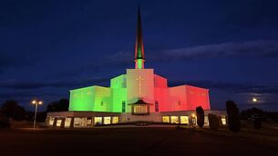<p>Knock Basilica will host a very special Mass on Tuesday evening. Picture: Sinead Mallee</p>