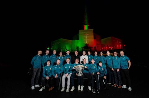 Knock Basilica lights up as Mayo team attends Thanksgiving prayer service - GAA - Western People