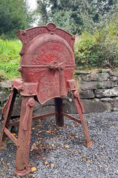 In essence, a pulper was a hand-operated hopper on legs, with an internal set of slicing blades, that was used for chopping potatoes, turnips and beet. Pictures: Pat McCarrick In essence, a pulper was a hand-operated hopper on legs, with an internal set of slicing blades, that was used for chopping potatoes, turnips and beet. Pictures: Pat McCarrick
