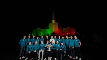 Mayo footballers hailed for All-Ireland win 