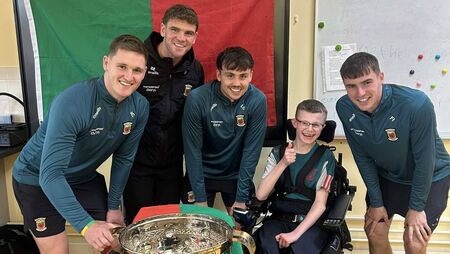 Memorable day for students at Ballina special school as Sam comes to visit