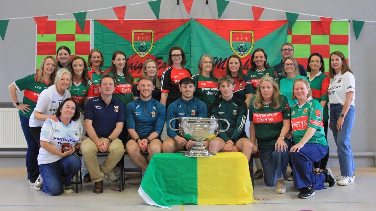 All-Ireland winner Mr McHale surprises his students with Sam Maguire visit