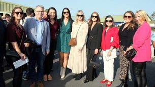 <p>Cong N.S. staff members on a staff outing to Ballinrobe Races. Pic:Trish Forde.</p> <p>Cong N.S. staff members on a staff outing to Ballinrobe Races. Pic:Trish Forde.</p>