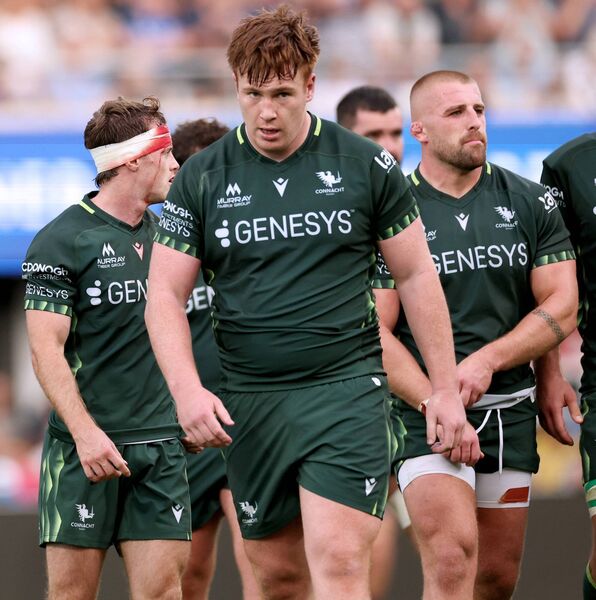 Connacht's Fiachna Barrett after last month's pre-season friendly against RC Vannes at Stade de la Rabine. Picture: INPHO/James Crombie Connacht's Fiachna Barrett after last month's pre-season friendly against RC Vannes at Stade de la Rabine. Picture: INPHO/James Crombie