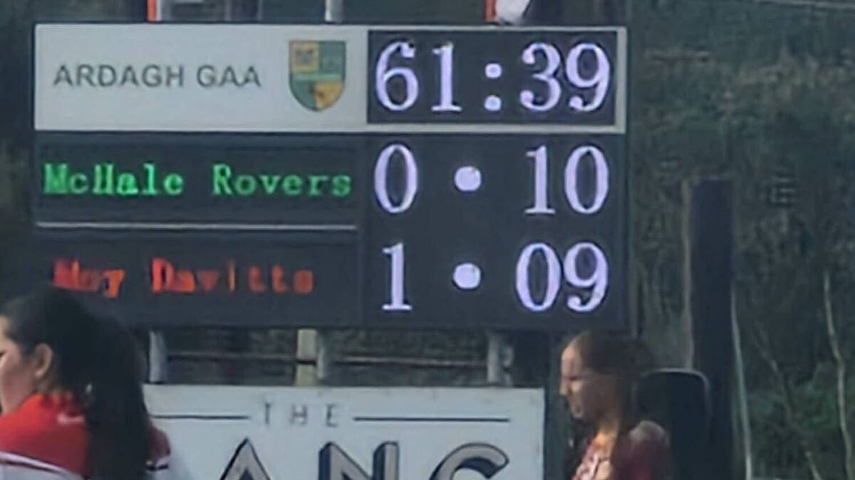 Kasey’s goal is crucial in narrow triumph for Moy Davitts