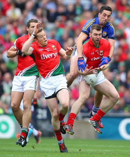 Tom Parsons, Donal Vaughan and Seamus O'Shea are among some outstanding servants for Mayo than never got rewarded with an All-Star. Picture: INPHO/Cathal Noonan