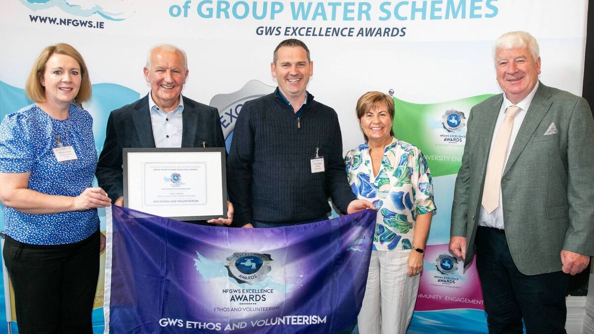 Local Notes: Moylaw Group Water Scheme wins award at National Federation of Group Water Schemes Excellence Awards.