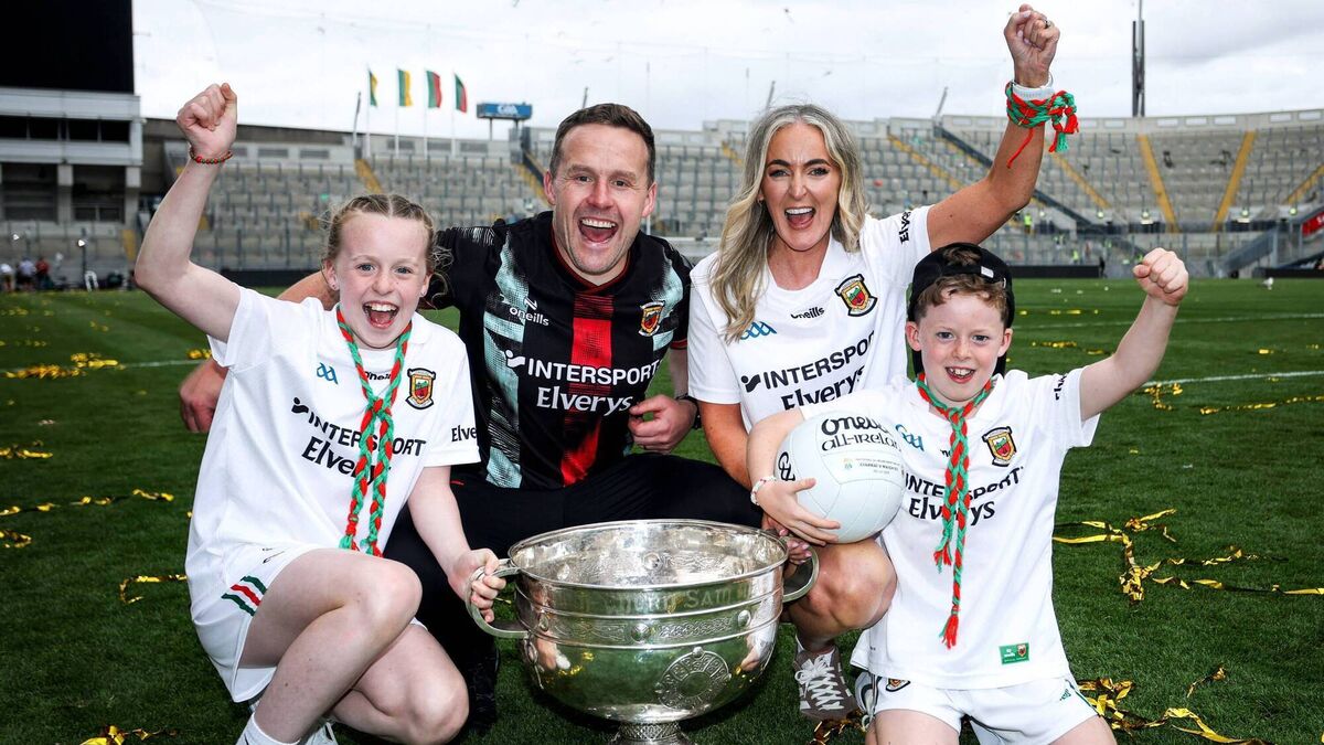 Double delight: Andy's daughter wins club lotto after his relegation final heroics
