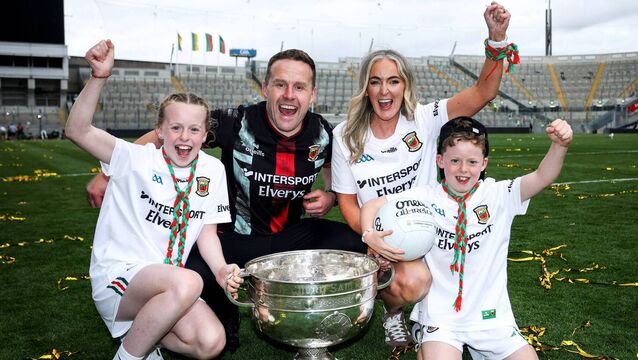 Double delight: Andy's daughter wins club lotto after his relegation final heroics