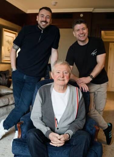 The pop music mogul made the comments during an appearance on the 2 Johnnies Podcast. Photo: 2 Johnnies.
