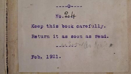 Pair of books returned to Mayo library were 105 and 71 years overdue
