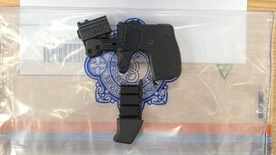 <p>A 3D printed firearm was seized as part of the Garda operation</p> <p>A 3D printed firearm was seized as part of the Garda operation</p>