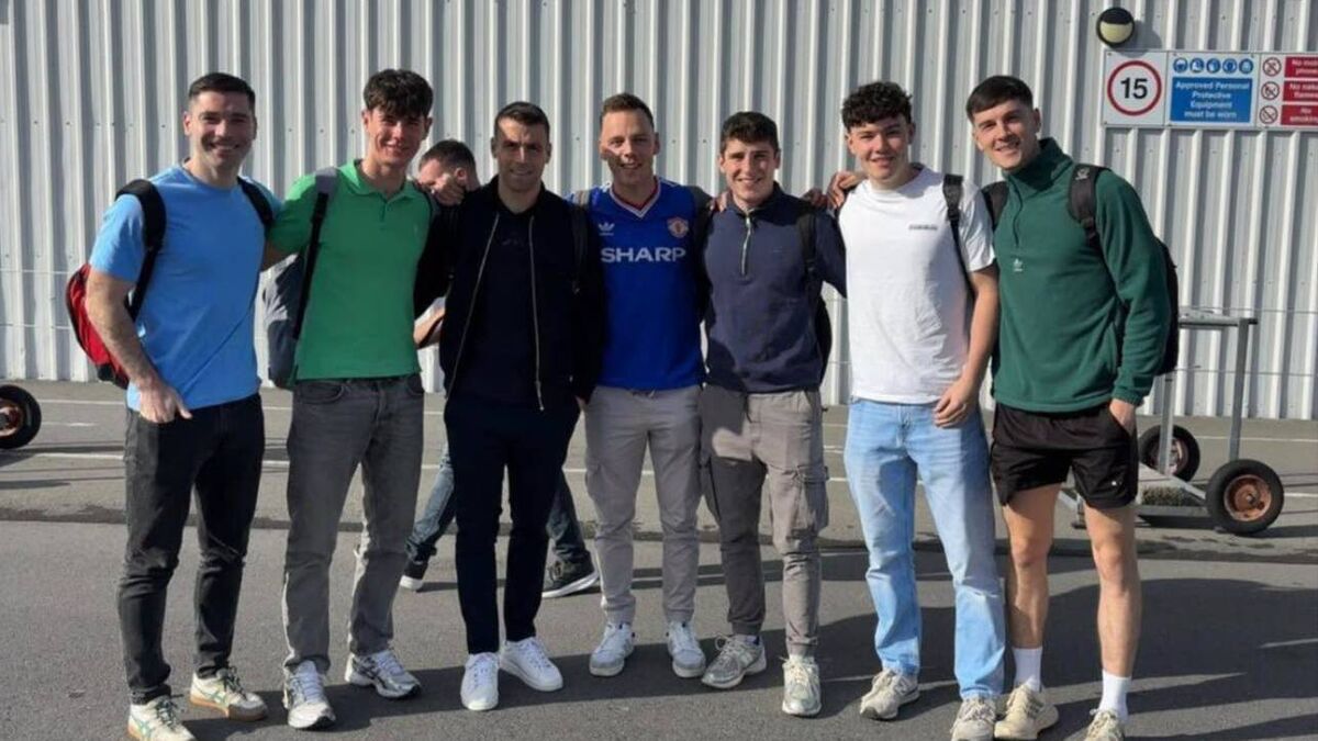 "Nice surprise": Irish Premier League legend flies out of Knock Airport