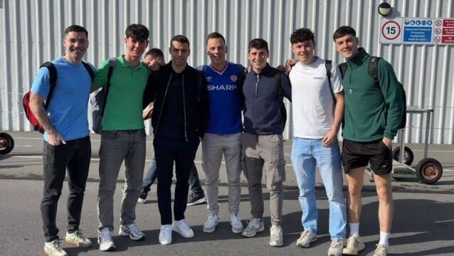 "Nice surprise": Irish Premier League legend flies out of Knock Airport