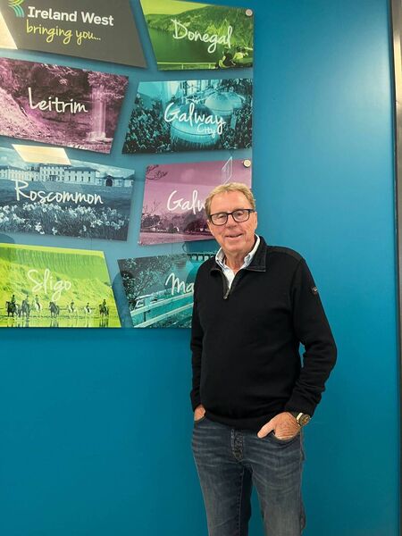 Harry Redknapp on a recent visit to Ireland West Airport, Knock Harry Redknapp on a recent visit to Ireland West Airport, Knock