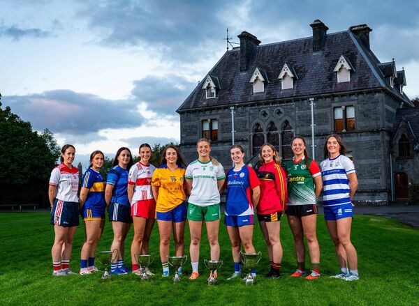 Captains of the ten clubs contesting the 2026 AbbVie Mayo LGFA Adult Championship Cup finals, at the Championship Captains Call at Turlough House. From left: Sandra Hall (Moy Davitts), Kayla Doherty (Kiltane), Nikki Maloney (Claremorris 'B'), Mairead Mooney (Aghamore), Lara Sweeney (Knockmore), Clodagh McManaman (Burrishoole), Eimear Treacy (Kilmoremoy), Katie O'Reilly (Castlebar Mitchels 'B'), Nuala Connolly (Kilmaine) and Meadhbh O'Shea (Breaffy). Captains of the ten clubs contesting the 2026 AbbVie Mayo LGFA Adult Championship Cup finals, at the Championship Captains Call at Turlough House. From left: Sandra Hall (Moy Davitts), Kayla Doherty (Kiltane), Nikki Maloney (Claremorris 'B'), Mairead Mooney (Aghamore), Lara Sweeney (Knockmore), Clodagh McManaman (Burrishoole), Eimear Treacy (Kilmoremoy), Katie O'Reilly (Castlebar Mitchels 'B'), Nuala Connolly (Kilmaine) and Meadhbh O'Shea (Breaffy).