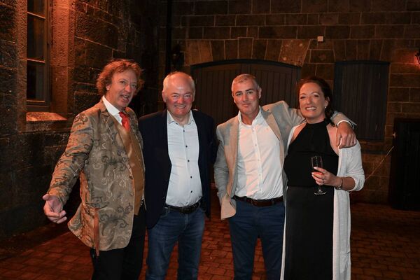 Paul Doran of Belleek Castle, Anthony Gill, Stephen Egan and Eilish Egan of VIP Weddings. Photo credit: Oliver Doran. Paul Doran of Belleek Castle, Anthony Gill, Stephen Egan and Eilish Egan of VIP Weddings. Photo credit: Oliver Doran.