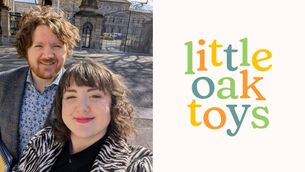 <p>Rebecca Connor-Wood and John Connor, owners of Little Oak Toys.</p> <p>Rebecca Connor-Wood and John Connor, owners of Little Oak Toys.</p>