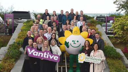 Over 570 Vantive employees get behind Sunflower Children’s Hospice