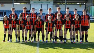 <p>Straide &amp; Foxford United, 2026 Mayo U18 Division 2 league champions. Picture: Mayo Football League</p>