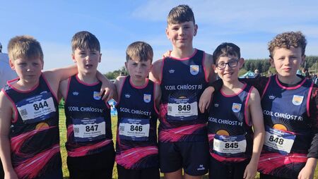 Local Notes: Scoil Chriost Ri, Enniscrone, finished an impressive 9th in Connacht Cross Country Championships.
