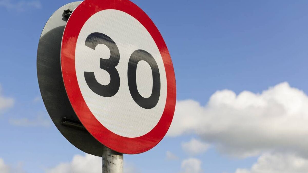 Public consultation on reduction of speed limits in towns