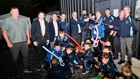 Knockmore Foxford Boxing Club celebrate opening of new gym