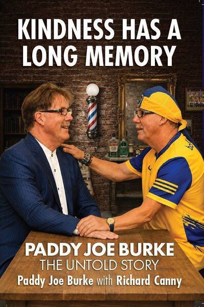 The front cover of Paddy Joe Burke's memoir.