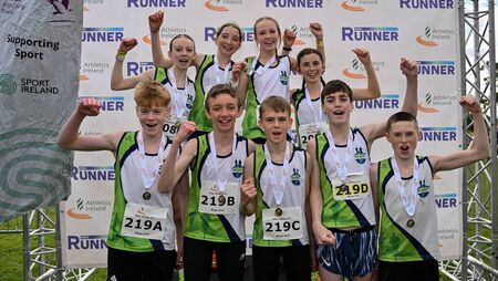 Moy Valley teams celebrate All-Ireland double