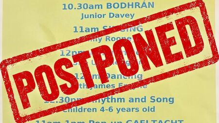 Festival events fall victim to Mayo storm 