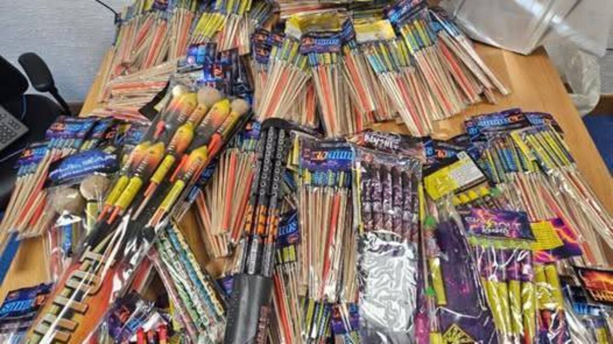 Illegal fireworks seized in Garda operation