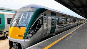 <p>Full details of disruptions and alternative arrangements can be found on the Irish Rail website.</p> <p>Full details of disruptions and alternative arrangements can be found on the Irish Rail website.</p>